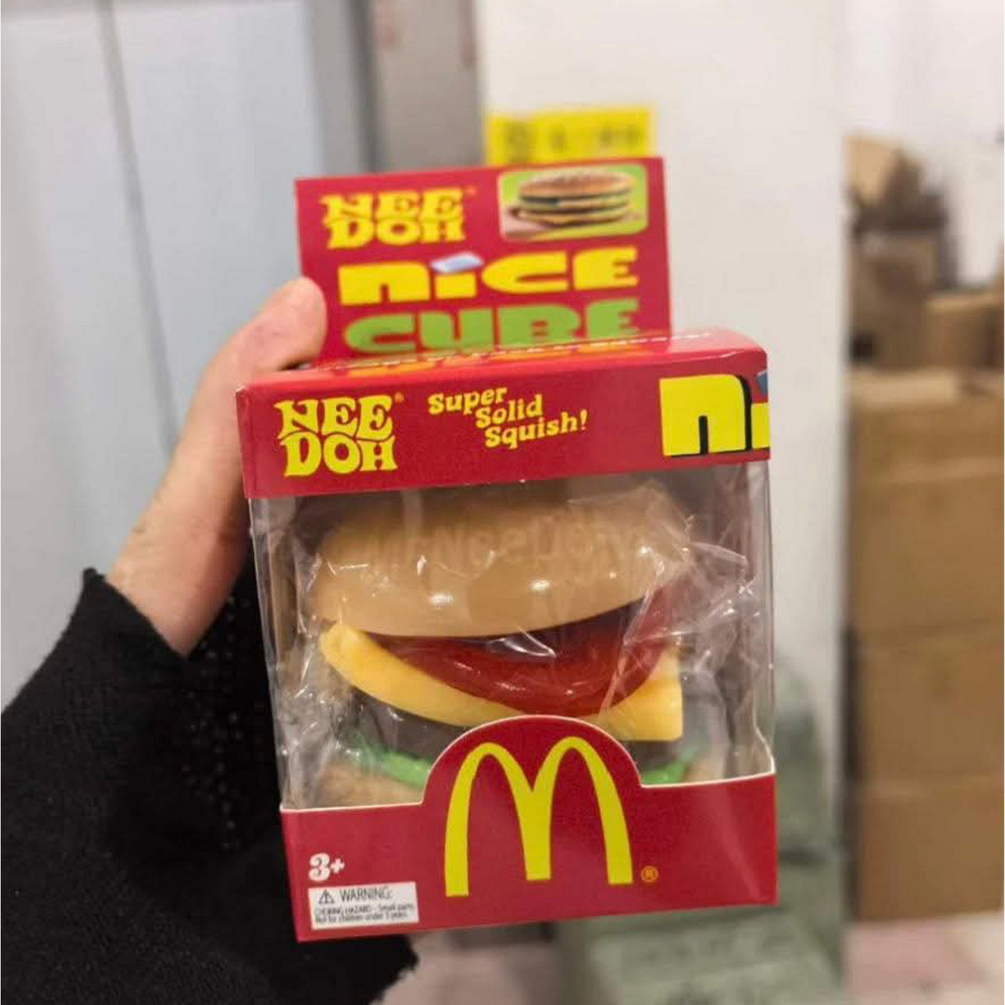 McDonalds burger Squishy