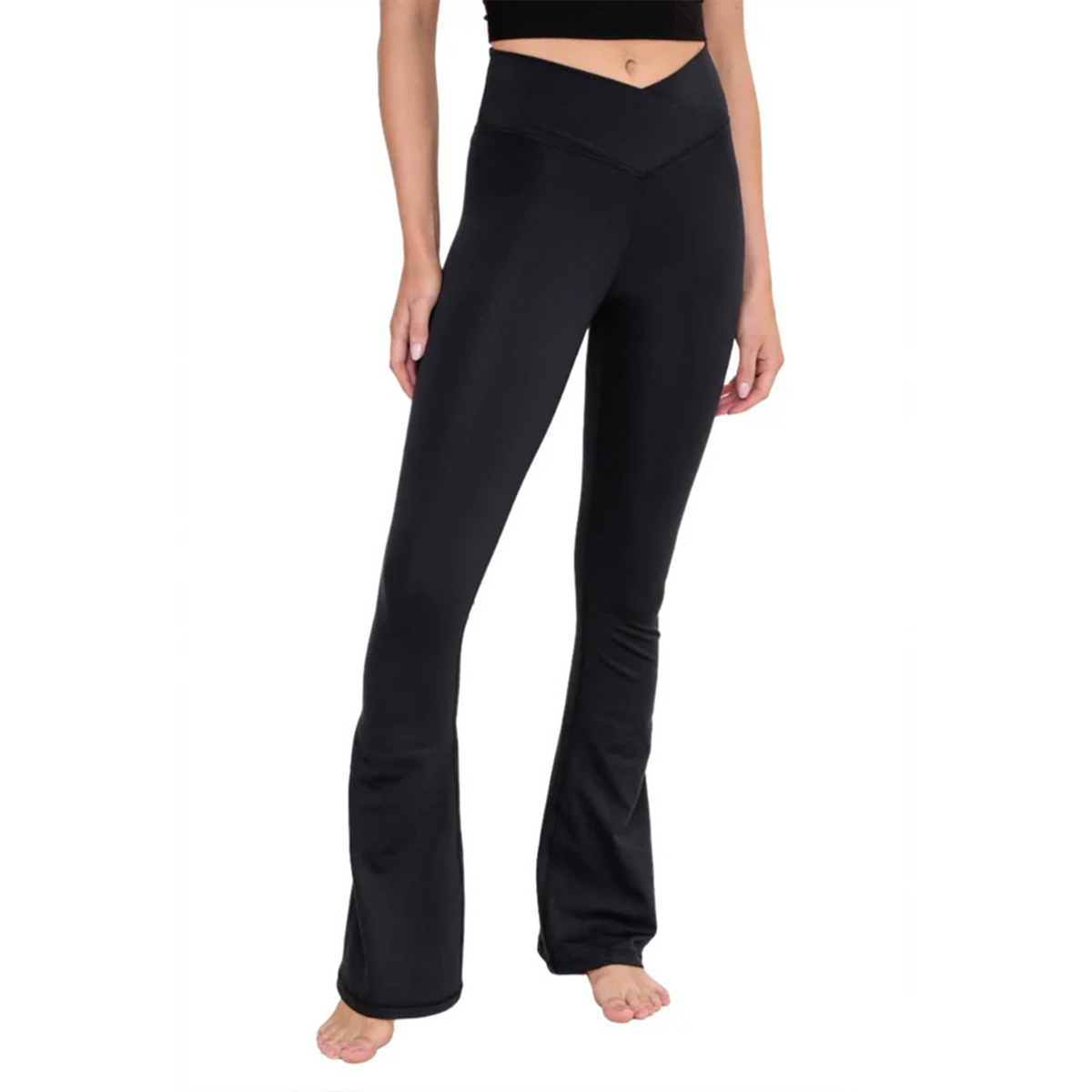 Criss Cross Flare Leggings
