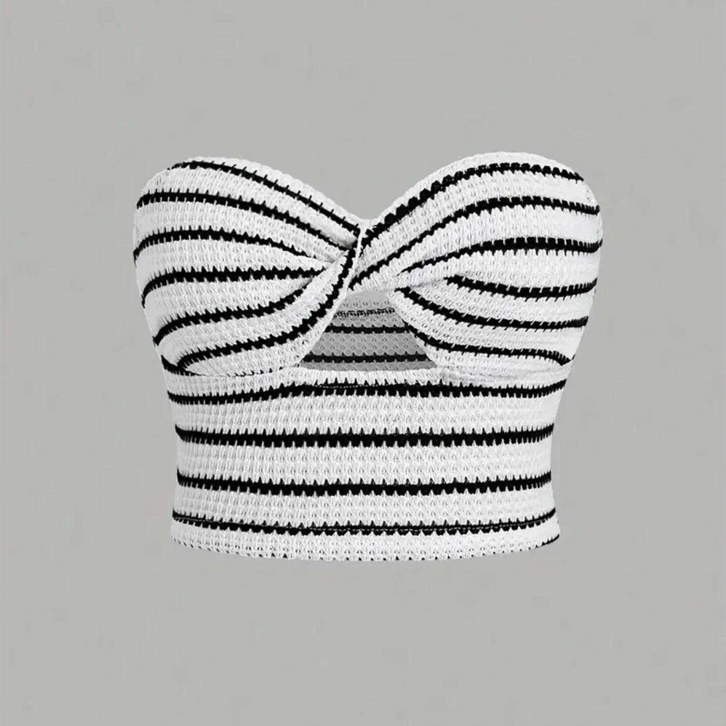 Striped Twist Top