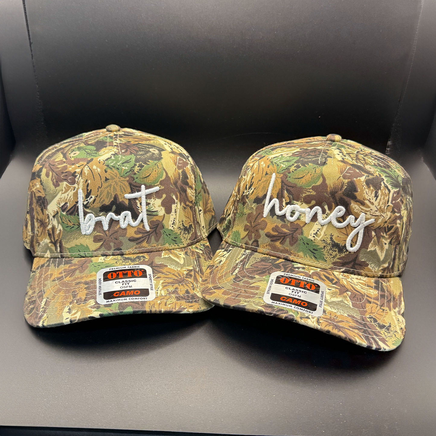 Brat/Honey Camo Hat