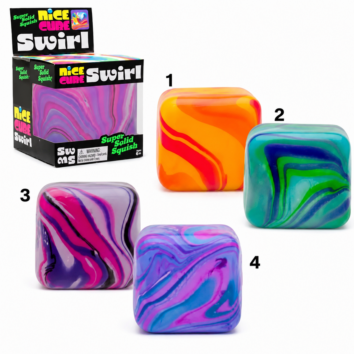 Needoh Swirl Squishy