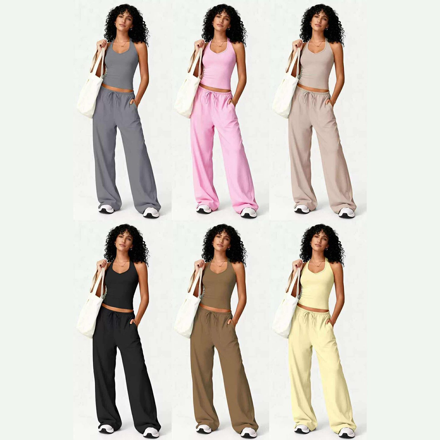 Halter Pant Set