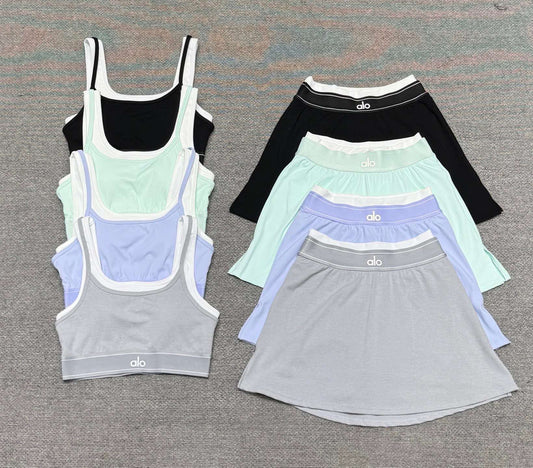 A.L.O. Tank skirt set