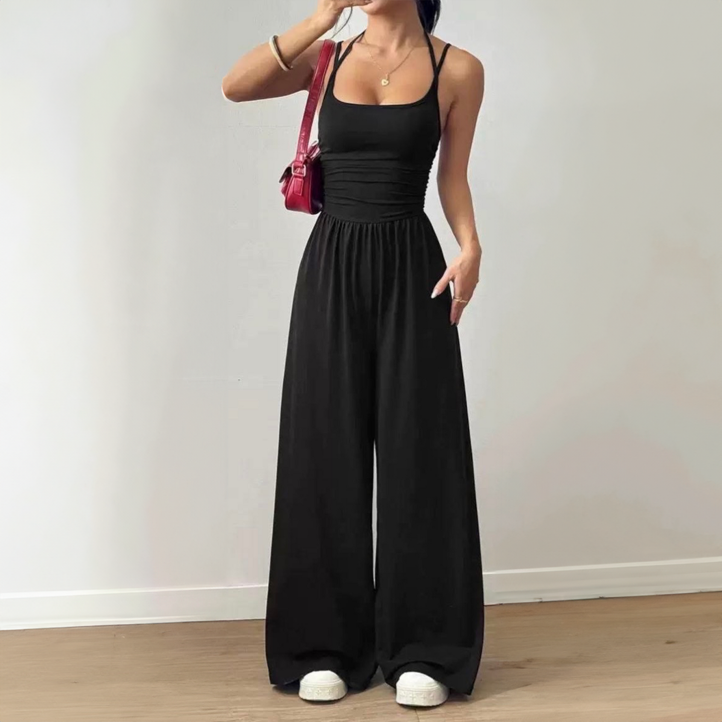 Wide Leg Jumpsuit