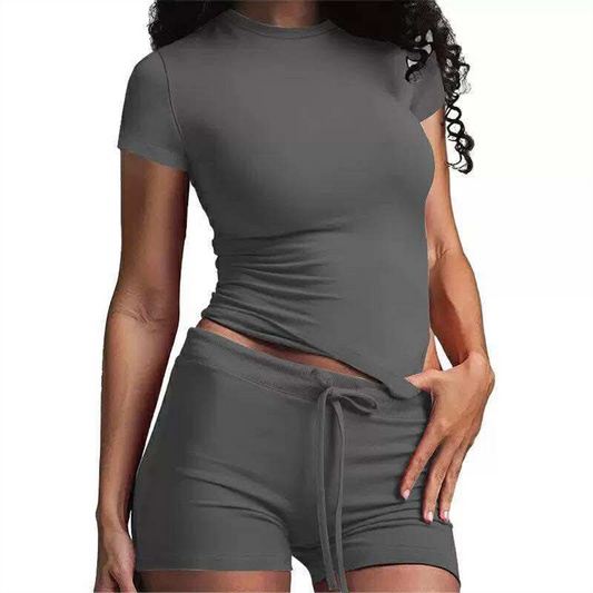 Charcoal Drawstring Set