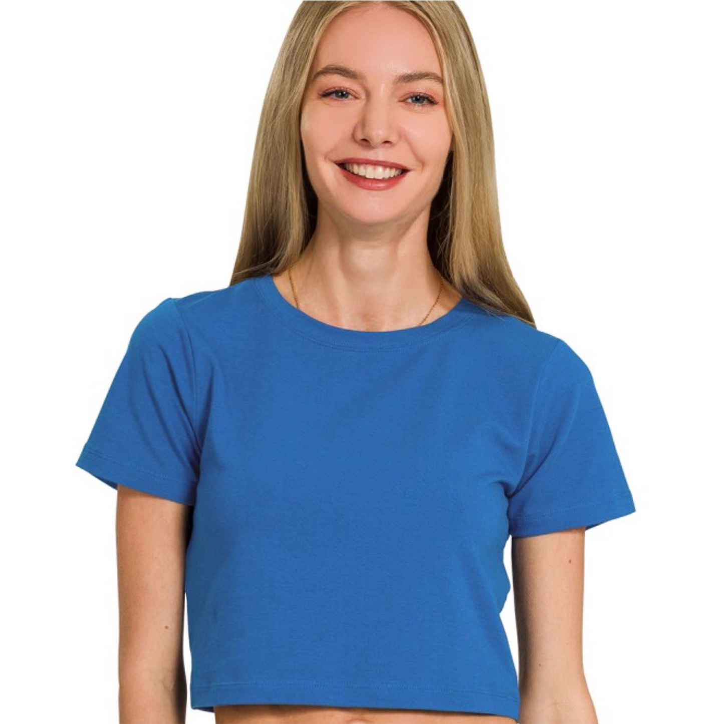 Cotton Cropped Tee