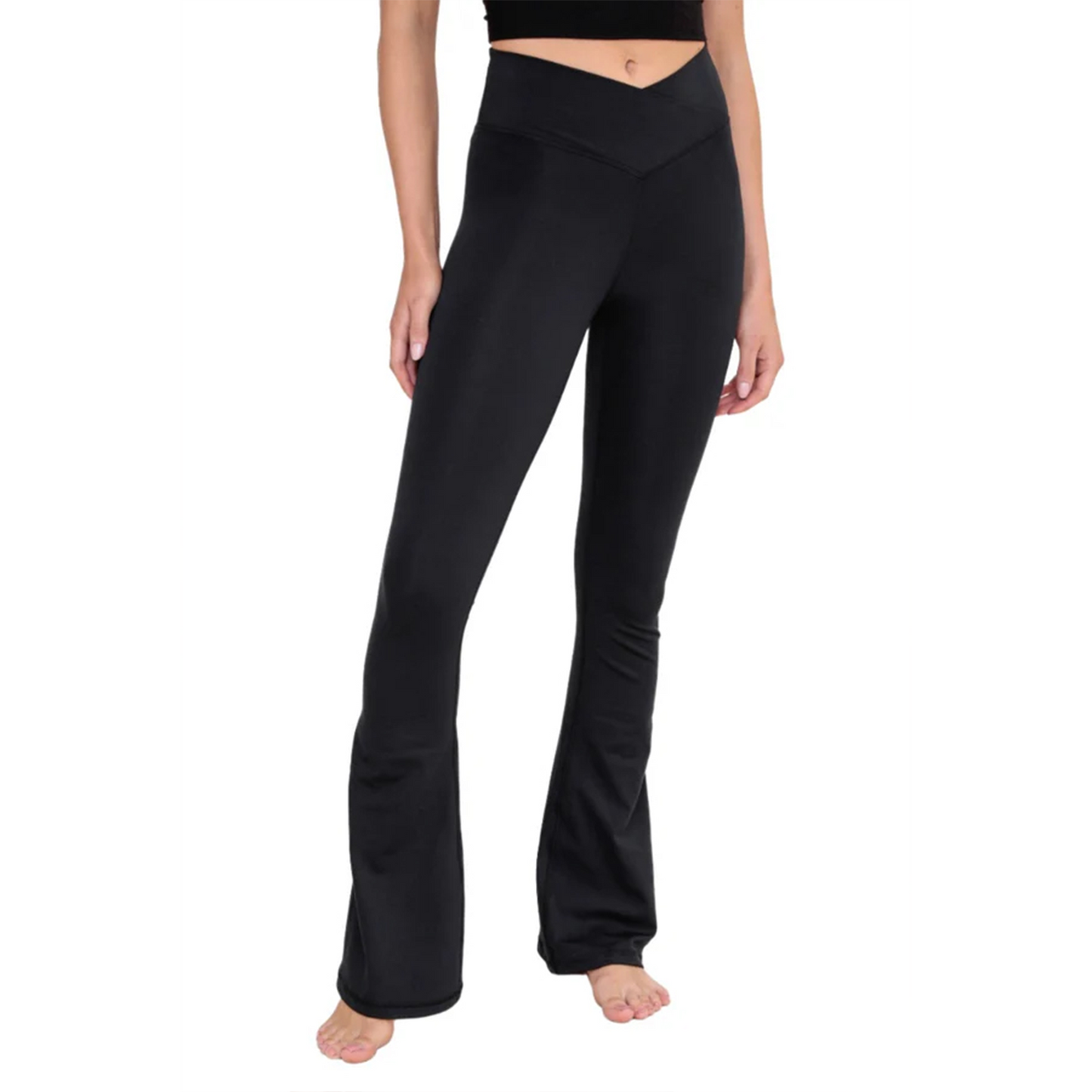 Criss Cross Flare Leggings