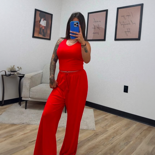 Halter Pant Set