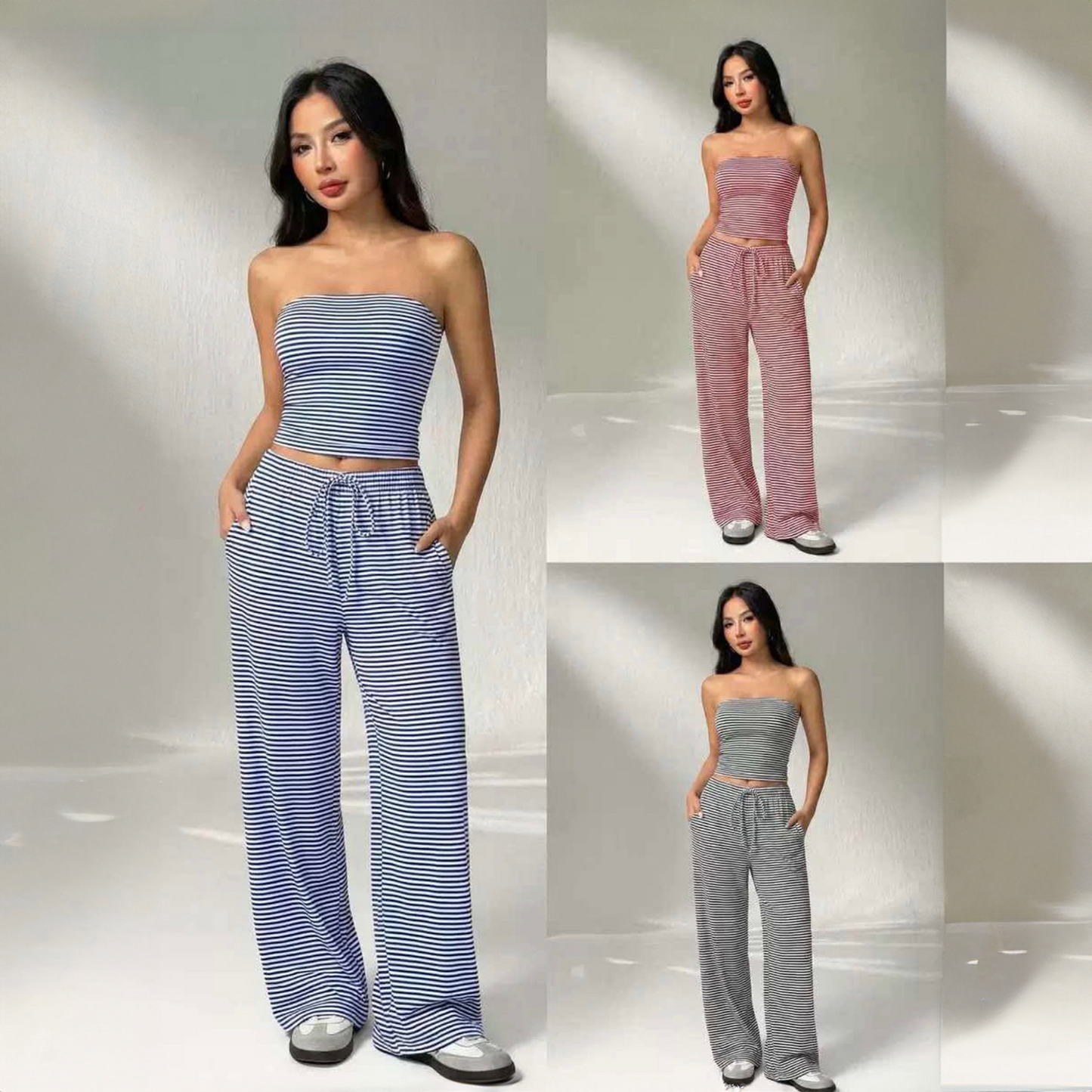Strapless Pant Set
